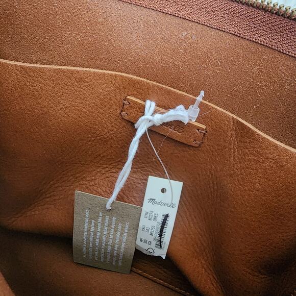 NEW Madewell Transport Crossbody Shoulder Bag English Saddle - Picture 12 of 16
